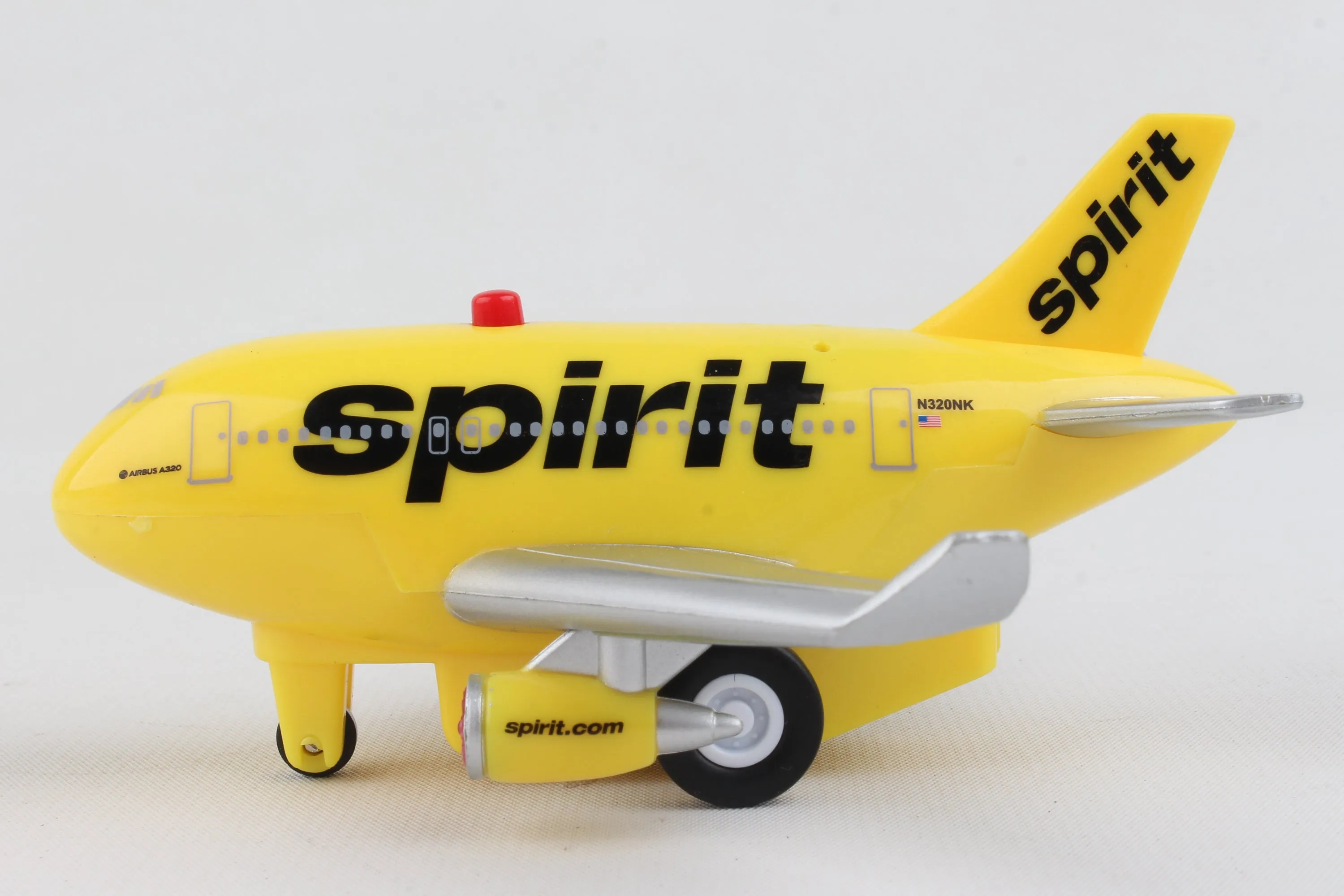 TT182 Sprit Airlines Pullback w/lights & sound