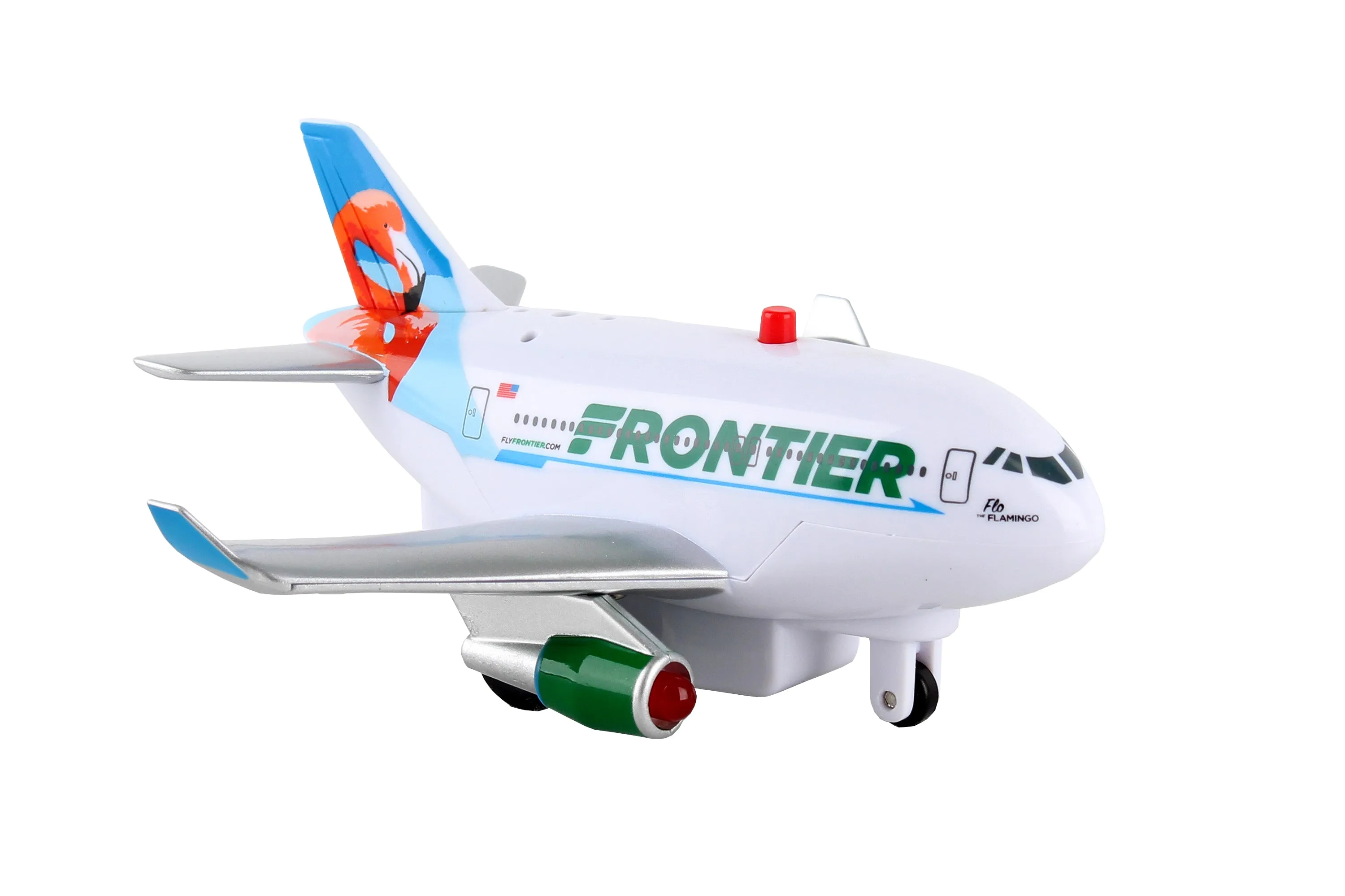 TT322 FRONTIER PULLBACK W/LIGHT & SOUND FLO THE FLAMINGO