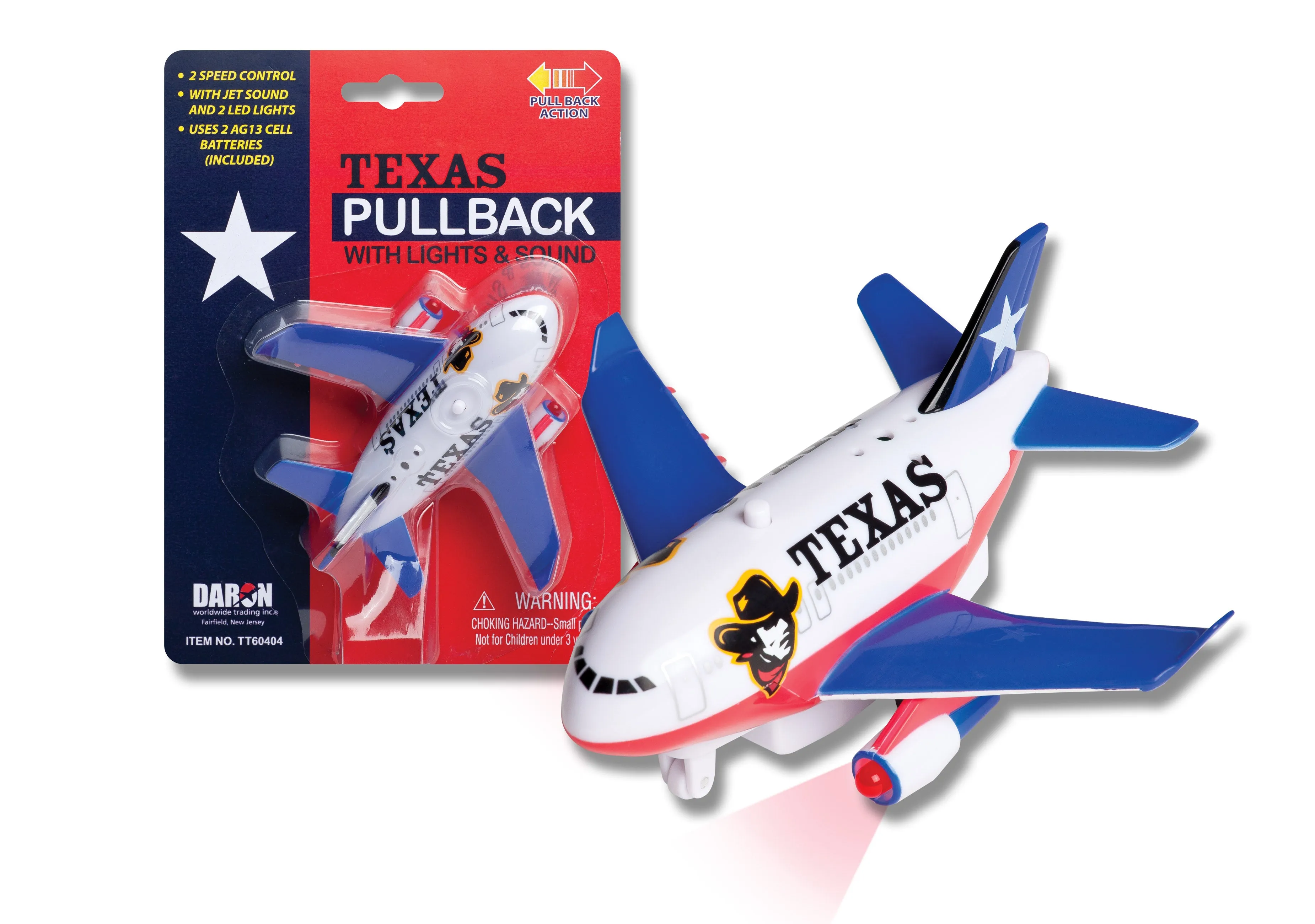 TT60404 TEXAS PULLBACK W/LIGHT & SOUND