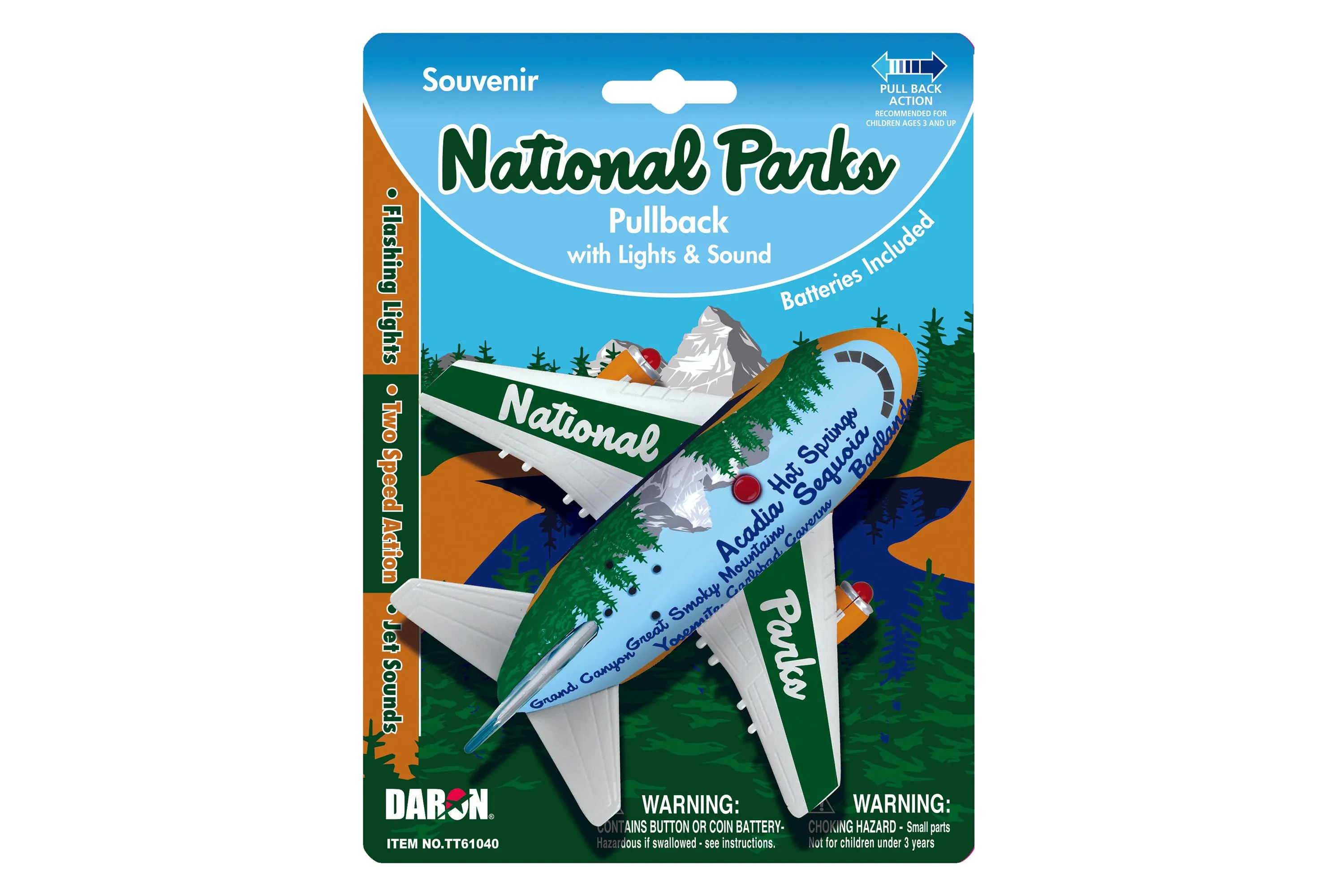 TT61040 NATIONAL PARKS PULLBACK W/LIGHTS & SOUND
