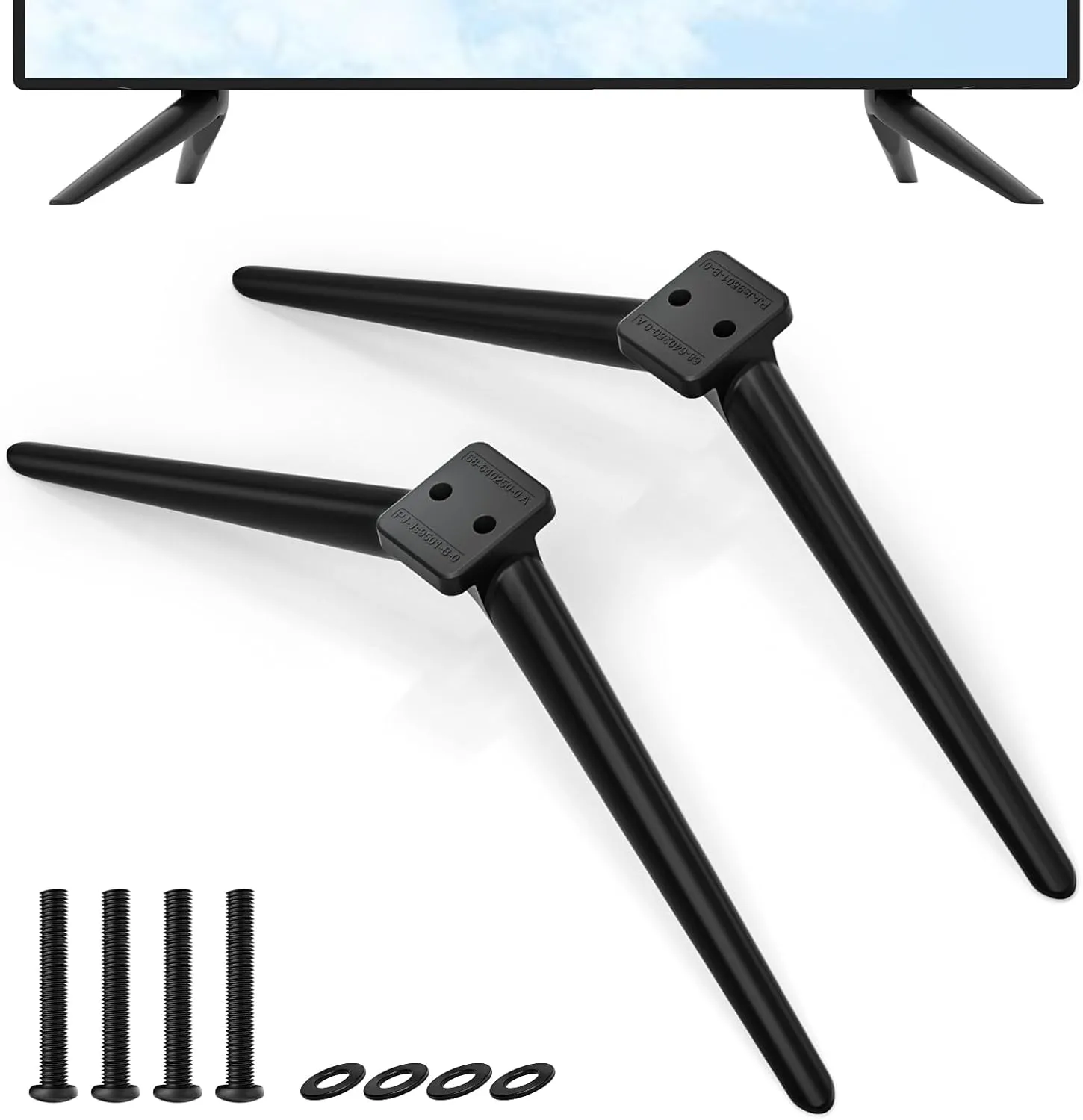 TV Stand for TCL Smart TV Stand Legs for 28 32 40 43 49 50 55 65 Inch with Screw