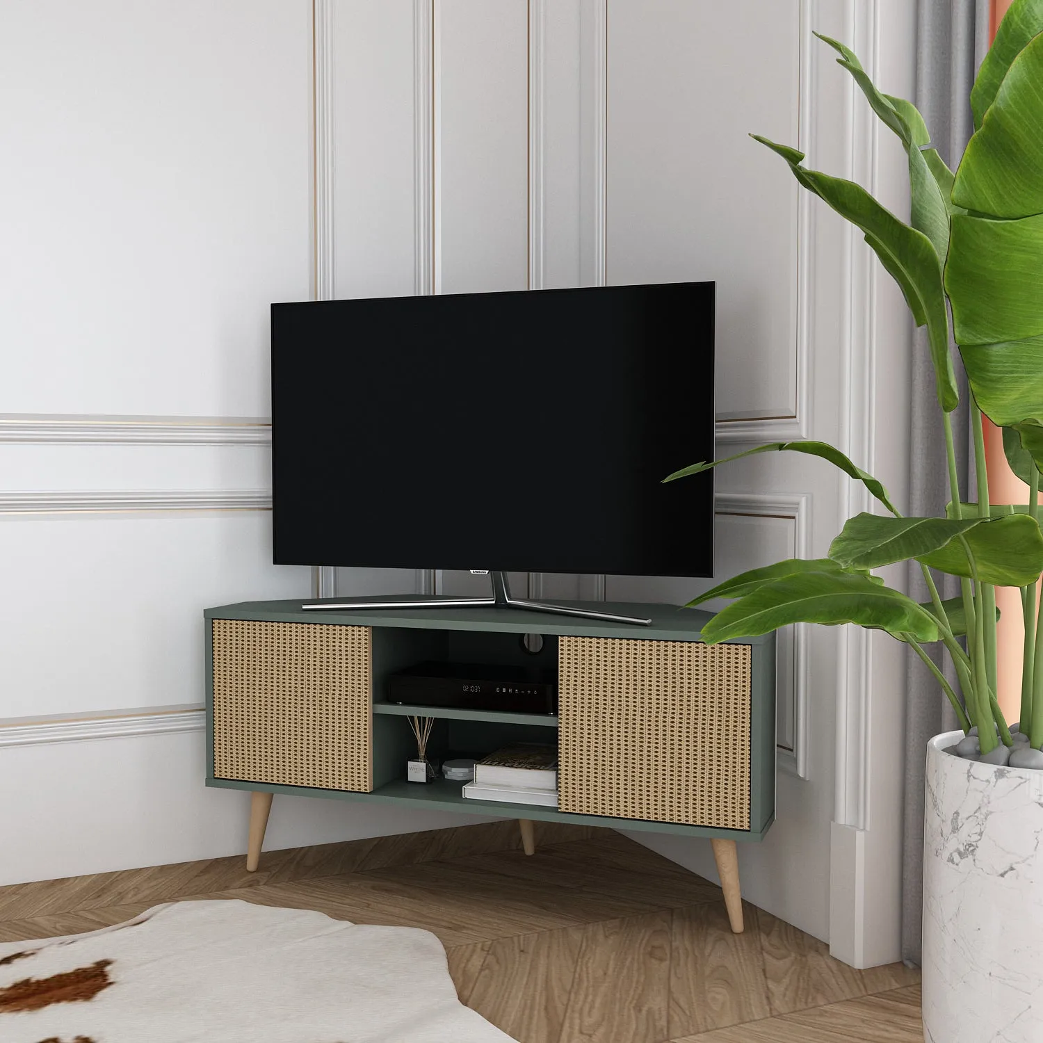 Tv Stand Lesson Silva&Rattan Pattern-LSS47TS04
