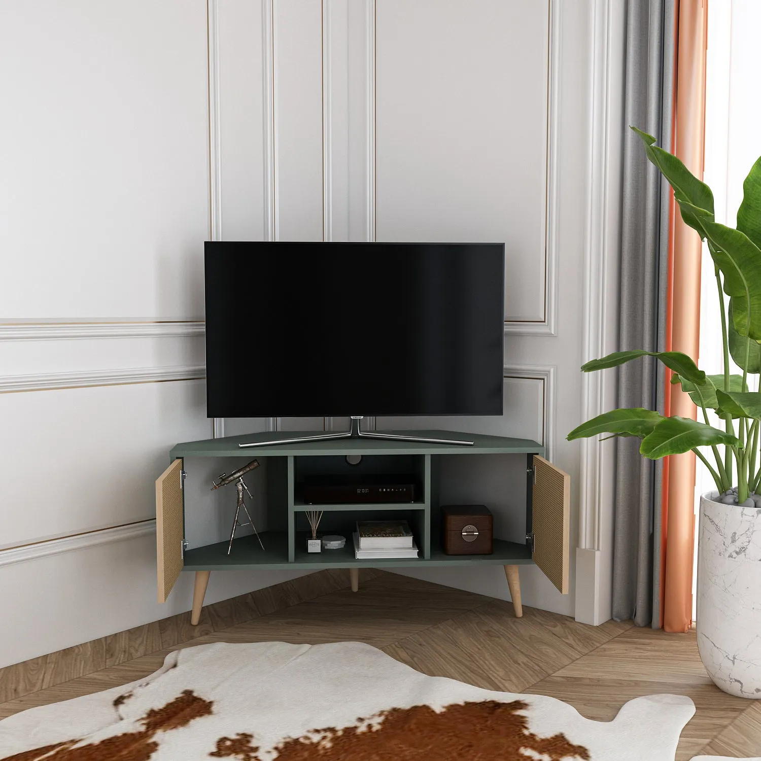 Tv Stand Lesson Silva&Rattan Pattern-LSS47TS04