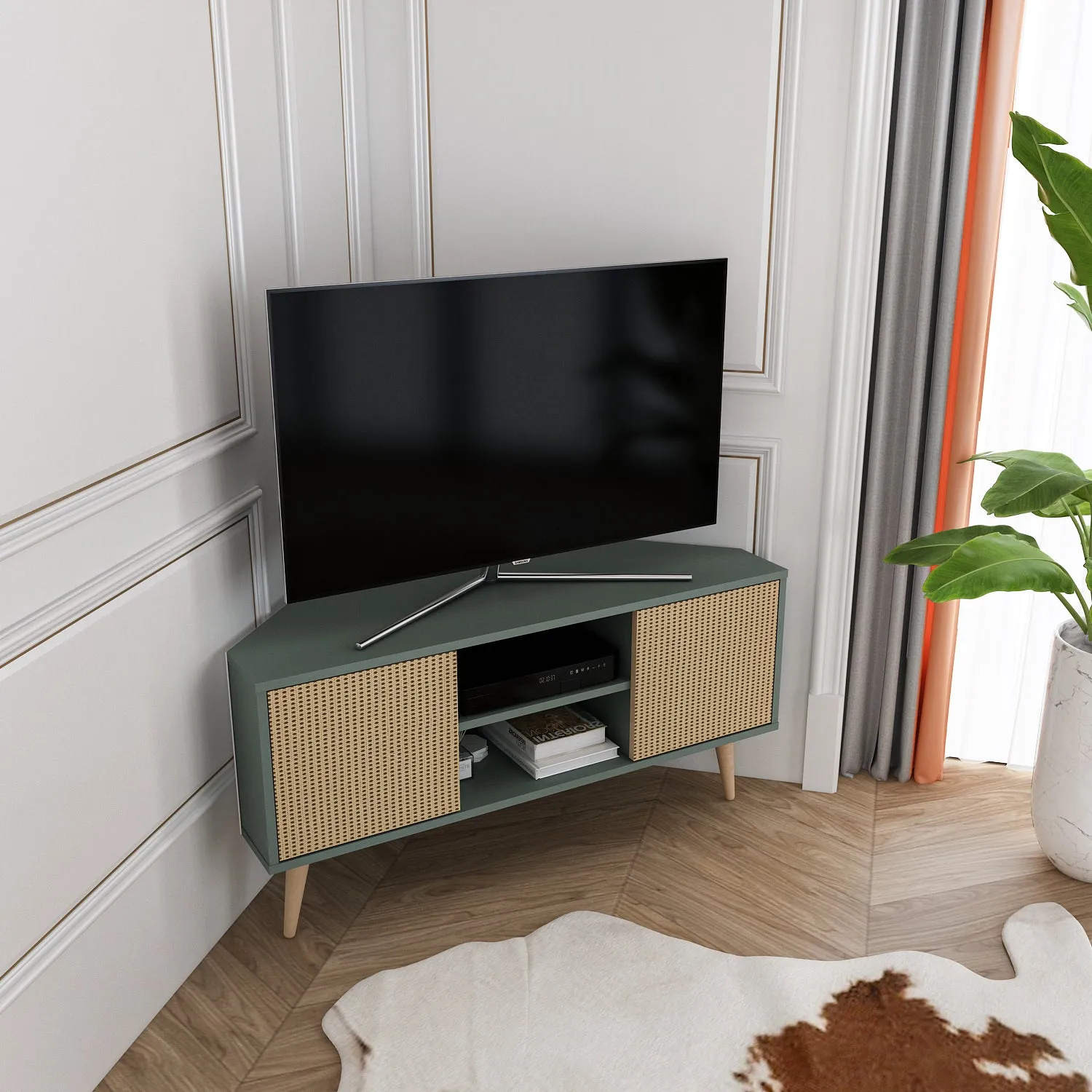 Tv Stand Lesson Silva&Rattan Pattern-LSS47TS04
