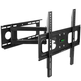 TV Wall Mount Swivel Tilt Full-Motion Articulating Wall Rack For 32in-55in TVs 99lbs Max Bearing Support VESA Up To 400x400mm- Electronics