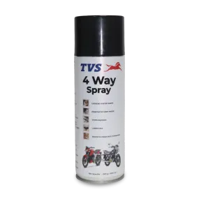 TVS 4 Way Spray - Ultimate Protection Against Rust and Corrosion for Motorcycles