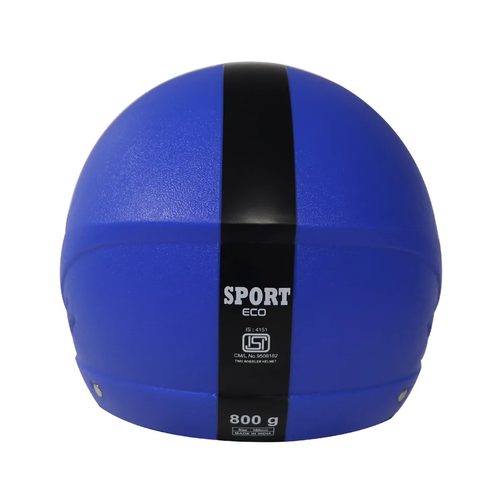 TVS Helmet Half Face Eco Blue