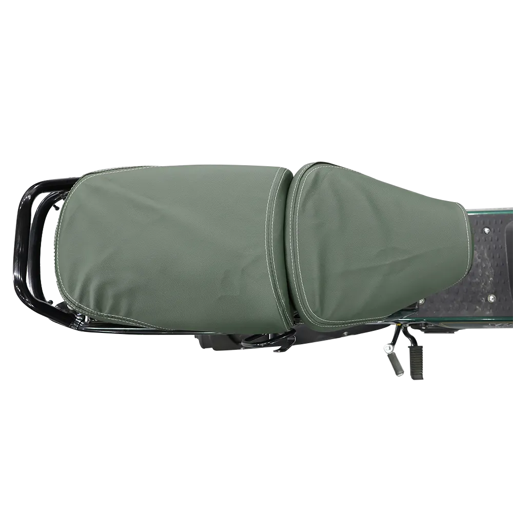 TVS Kit Seat Cover Green Com - XL 100 | Ultimate Protection and Comfort for Your Ride