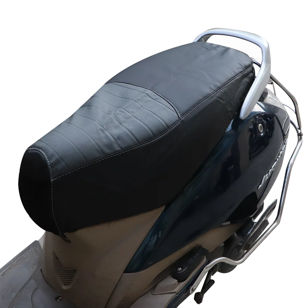 TVS Seat Cover Com - Jupiter | Premium Foam Seat Cover for Enhanced Comfort and Durability – Universal Fit for Motorcycles and Scooters, Providing Superior Cushioning and Support