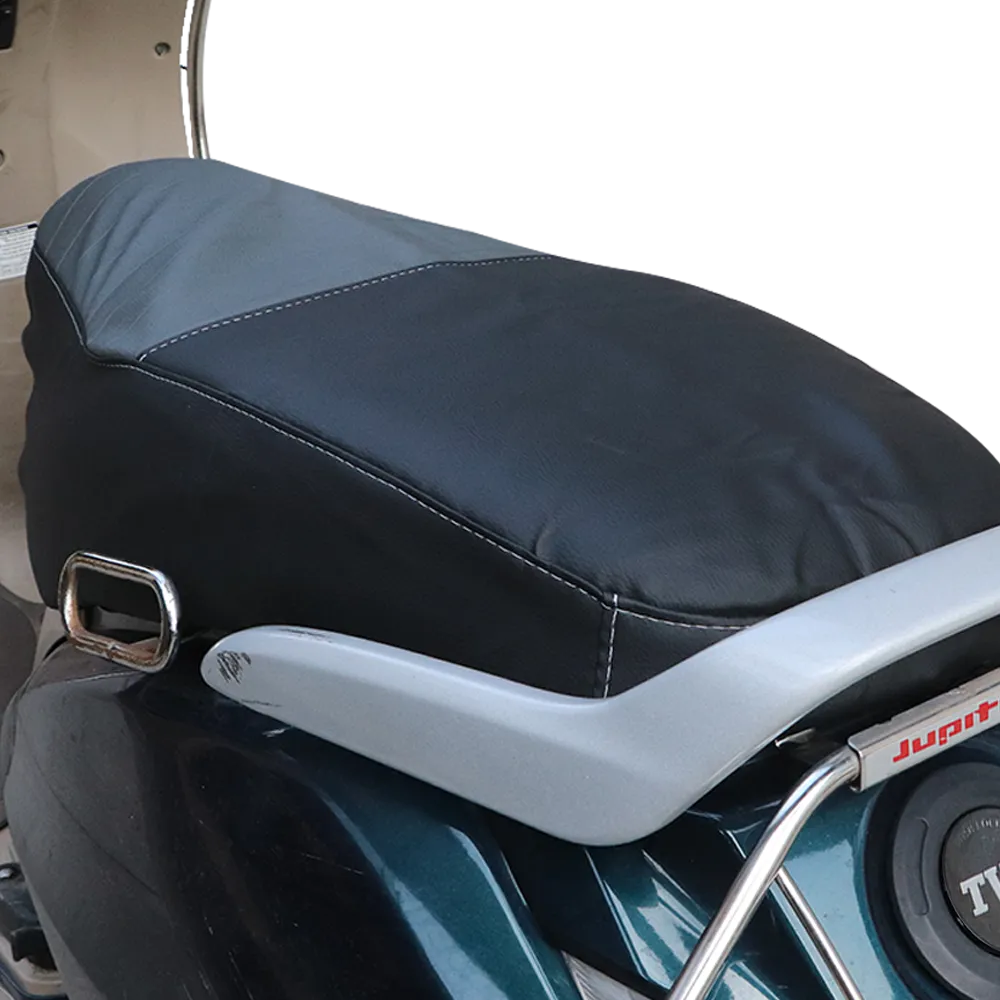 TVS Seat Cover Com - Jupiter | Premium Foam Seat Cover for Enhanced Comfort and Durability – Universal Fit for Motorcycles and Scooters, Providing Superior Cushioning and Support