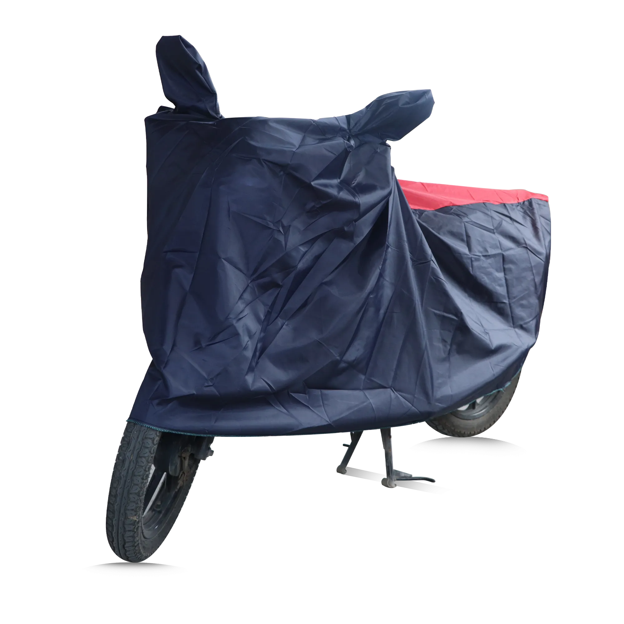 TVS Vehicle Cover Red with Blue | All-Weather Protection, Perfect Fit, and Ultimate Shield for Your Ride