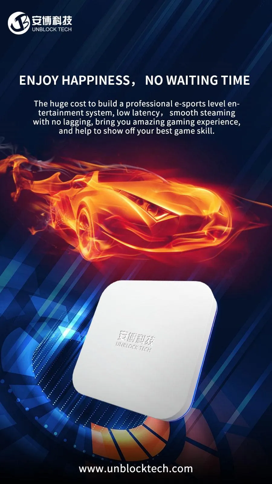 Unblock 11th digital high-definition IPTV Box UBox11