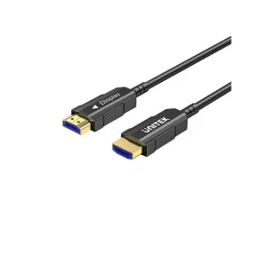 UNITEK 4K 60Hz HDMI Fiber Optic Cable C11072BK-50M