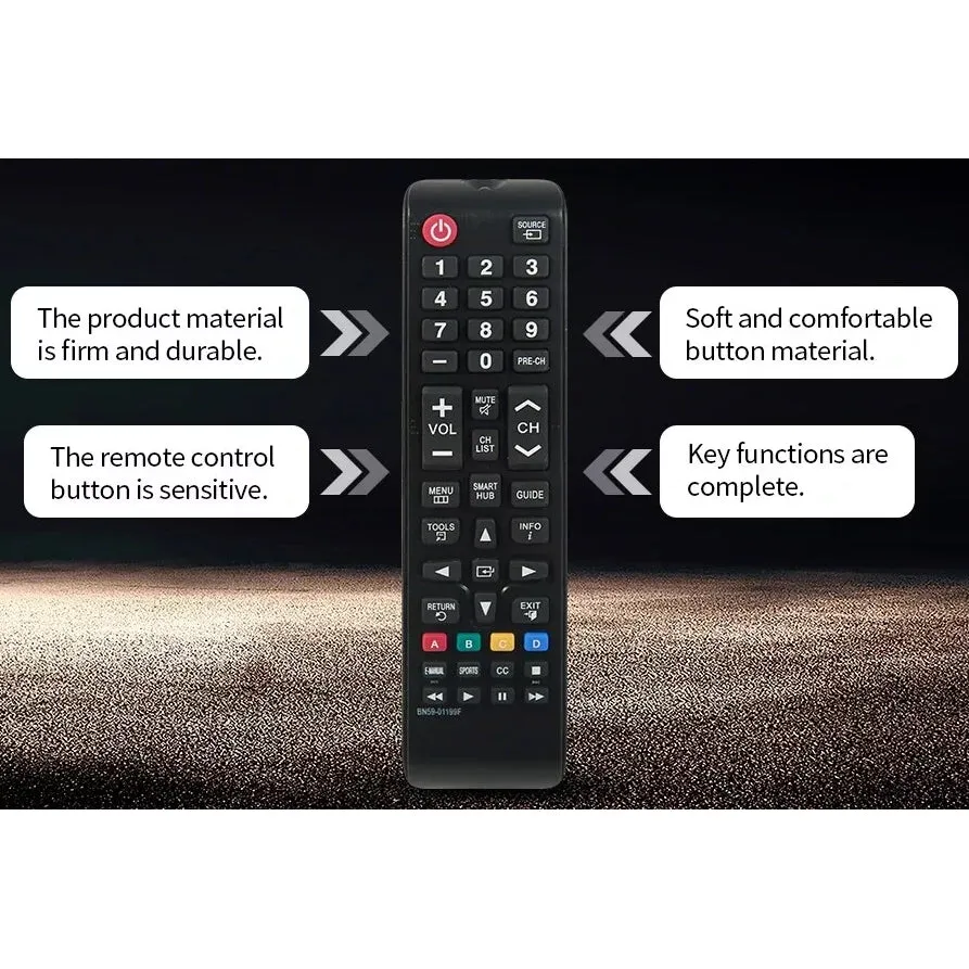Universal Remote Control for All Samsung LCD LED HDTV Smart TVs BN59-01199F