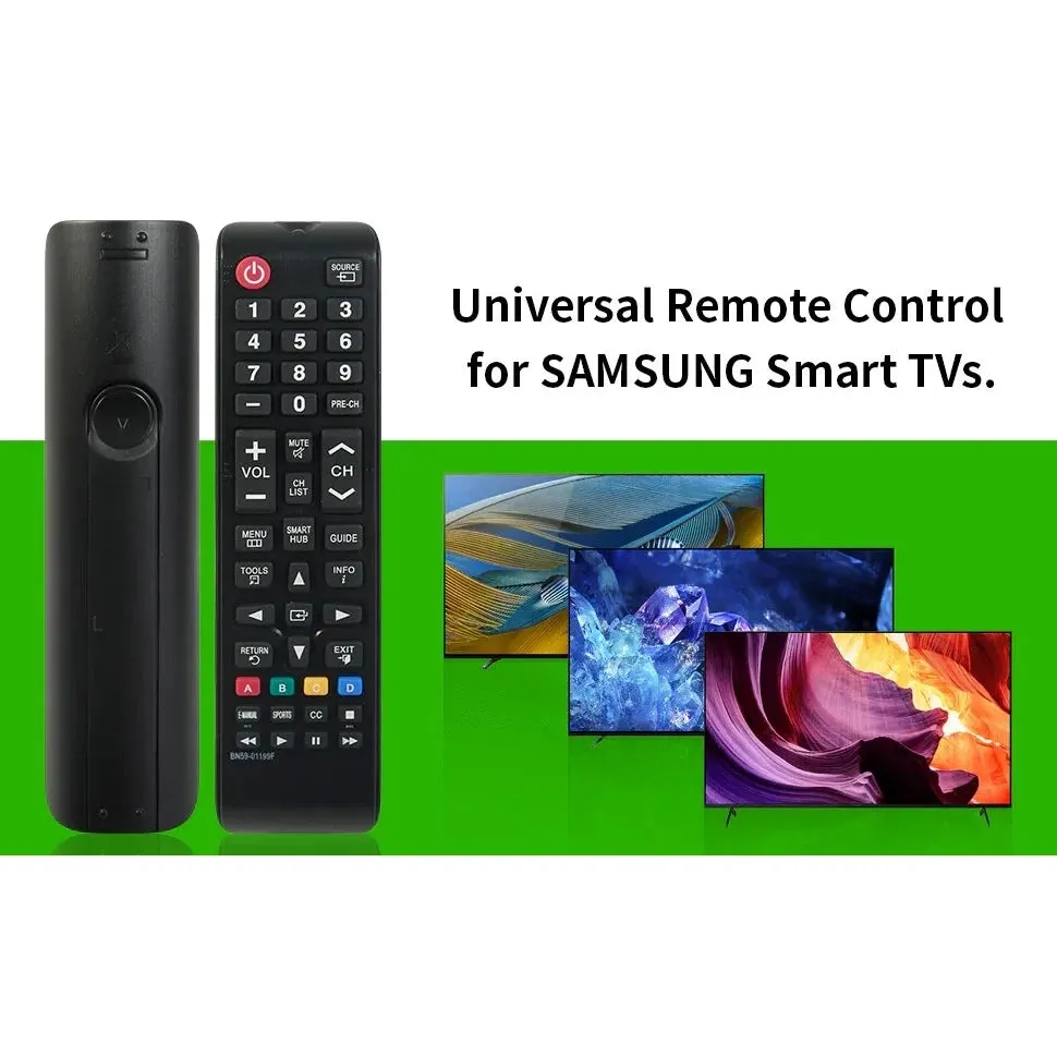 Universal Remote Control for All Samsung LCD LED HDTV Smart TVs BN59-01199F