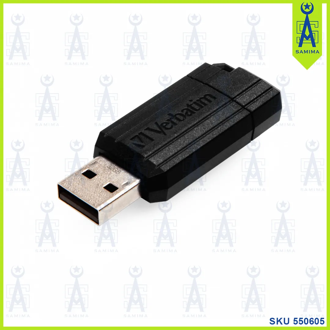 VERBATIM PENDRIVE 32 GB SLIDER BLACK 2.0