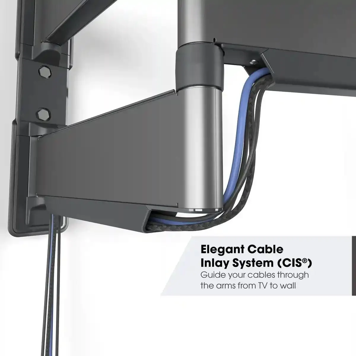 Vogel Elite TVM5845 Full Motion TV Wall Mount for 55" - 100" TVs Max  55 KG  - Black