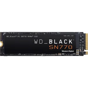 WD_BLACK SN770 500GB M.2 2280 PCIe Gen4 NVMe Gaming SSD up to 5000 MB/s