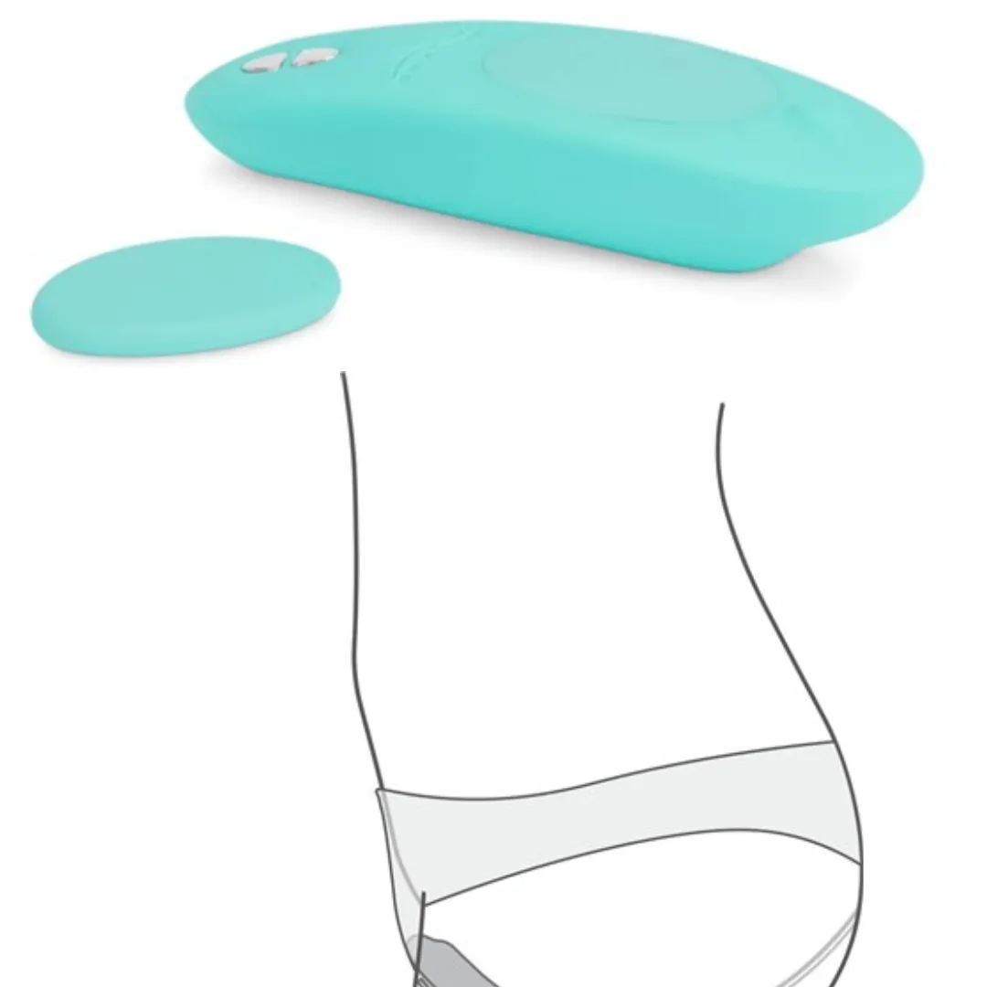 We-Vibe Moxie Hands-Free Remote or App Controlled Wearable Vibrator