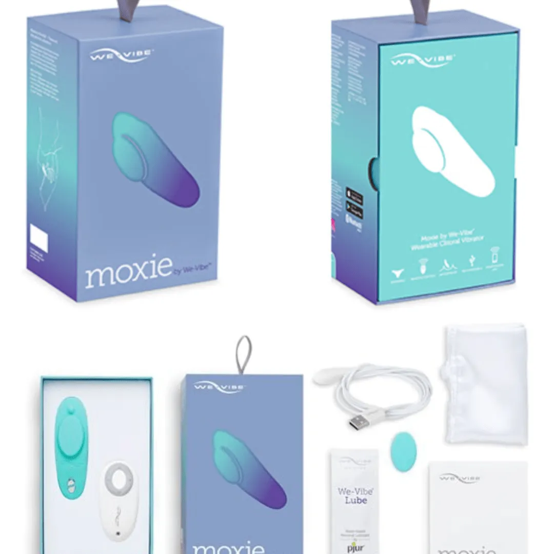 We-Vibe Moxie Hands-Free Remote or App Controlled Wearable Vibrator