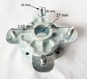 WHH28 REAR WHEEL MOUNT HUB BASHAN BS200AU-11B BS250AS-43 ROAD LEGAL QUAD BIKE