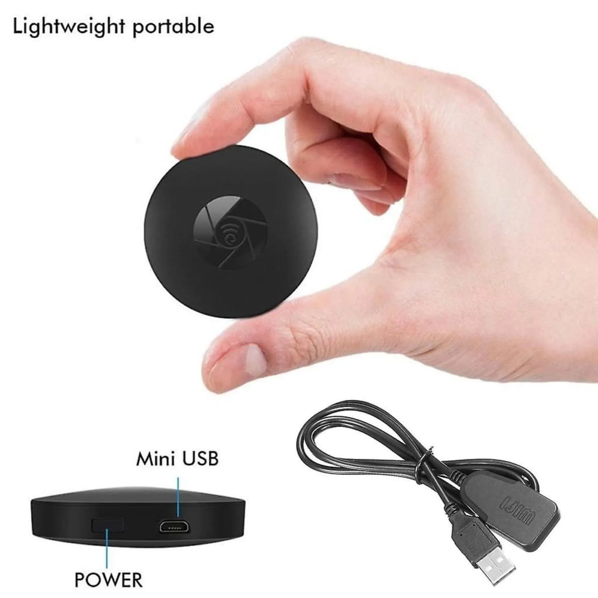 Wireless 4K HDMI Mini Screen for Streaming and Sharing TV Content Q-713