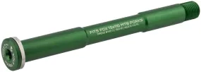 WOLF TOOTH FRONT THRU AXLE - FOX 15 X 110MM GREEN