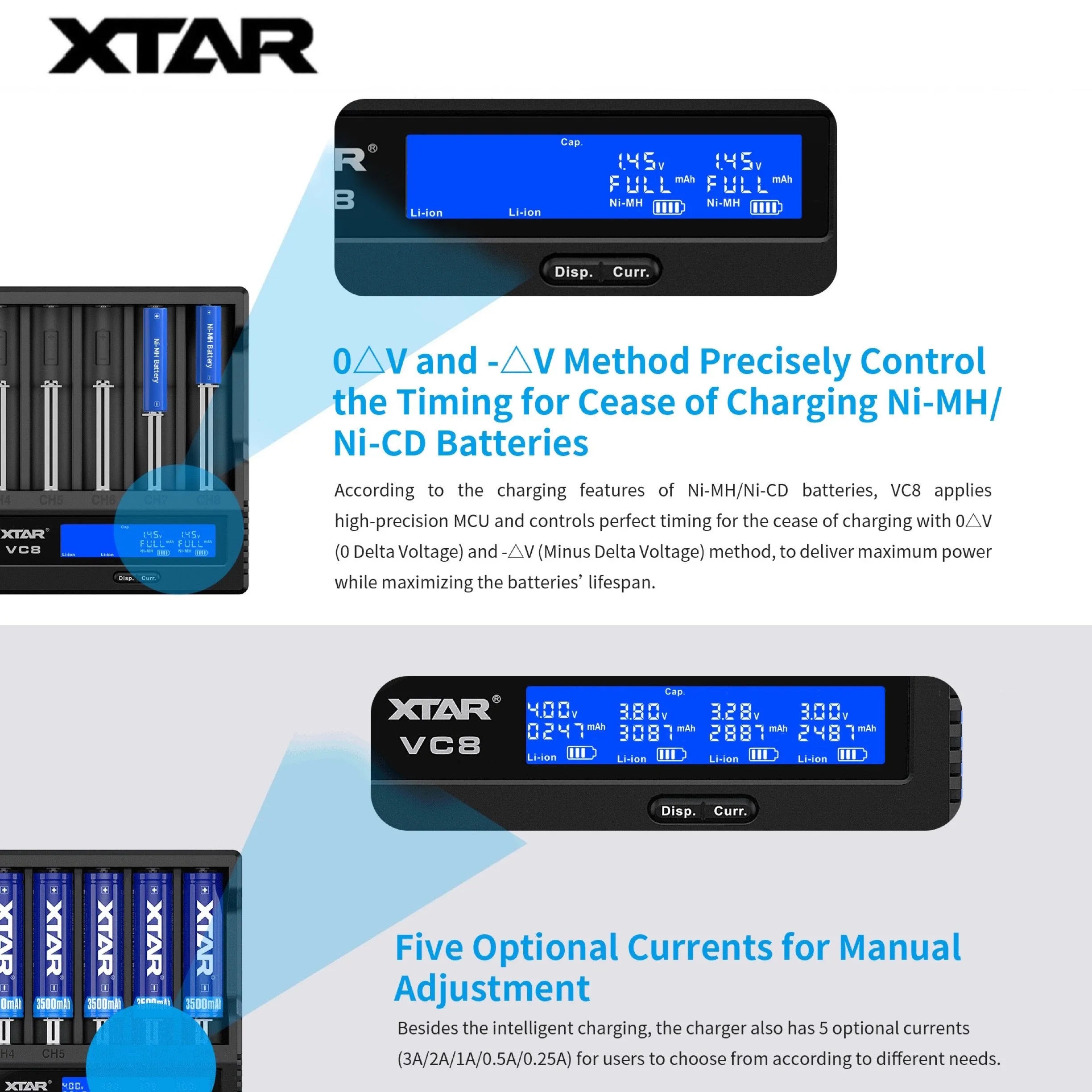 XTAR VC8   18W Wall Adapter QC3.0