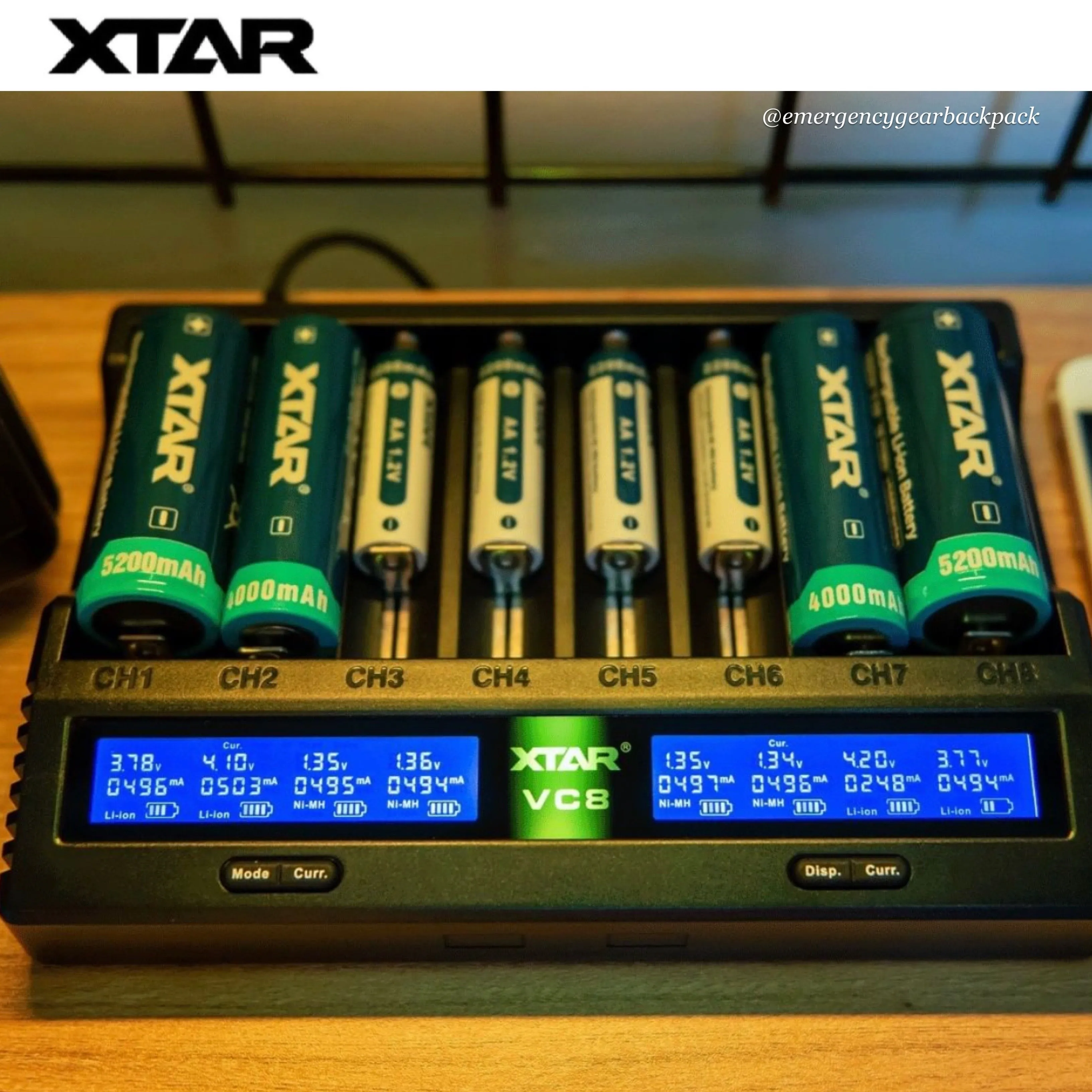 XTAR VC8   18W Wall Adapter QC3.0