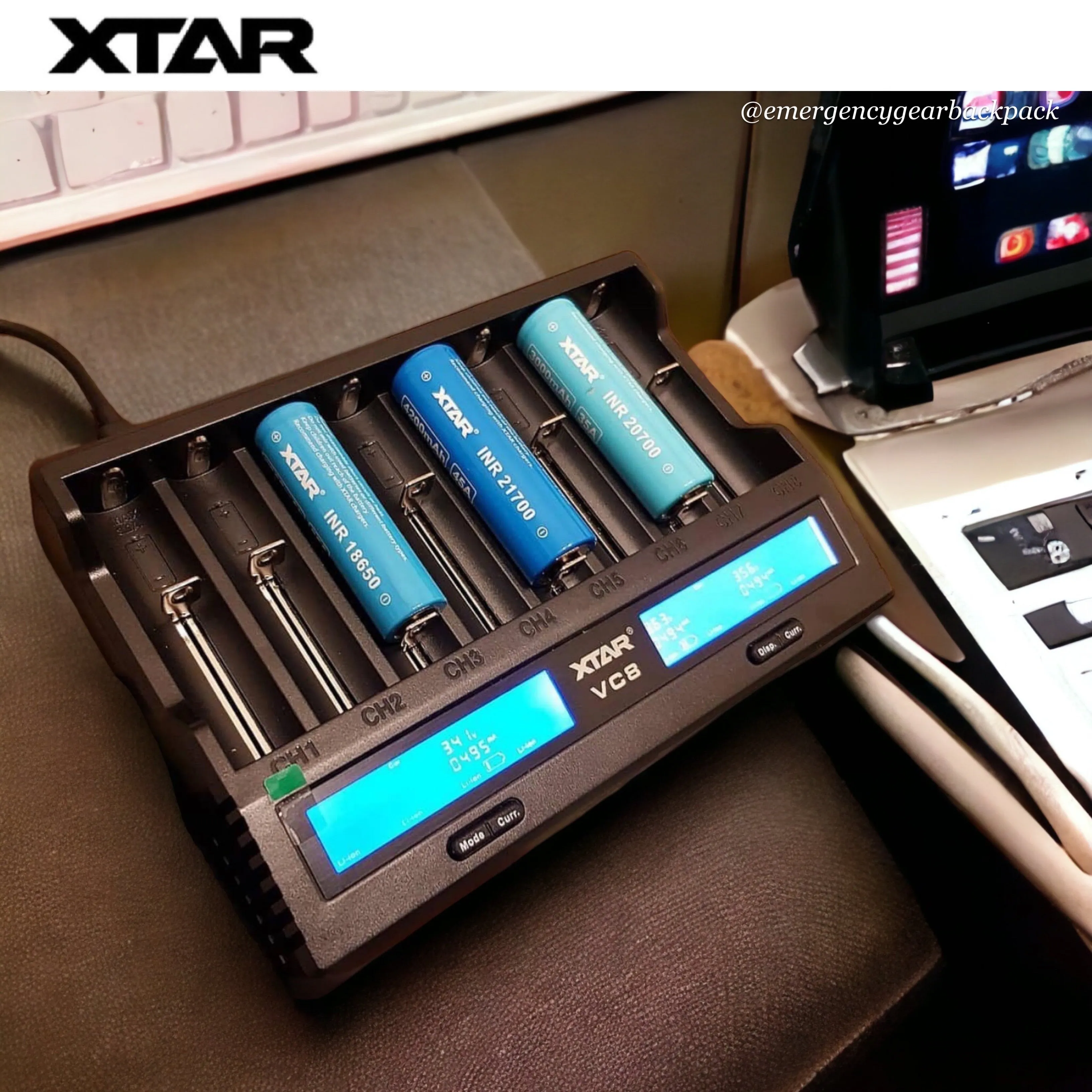 XTAR VC8   18W Wall Adapter QC3.0