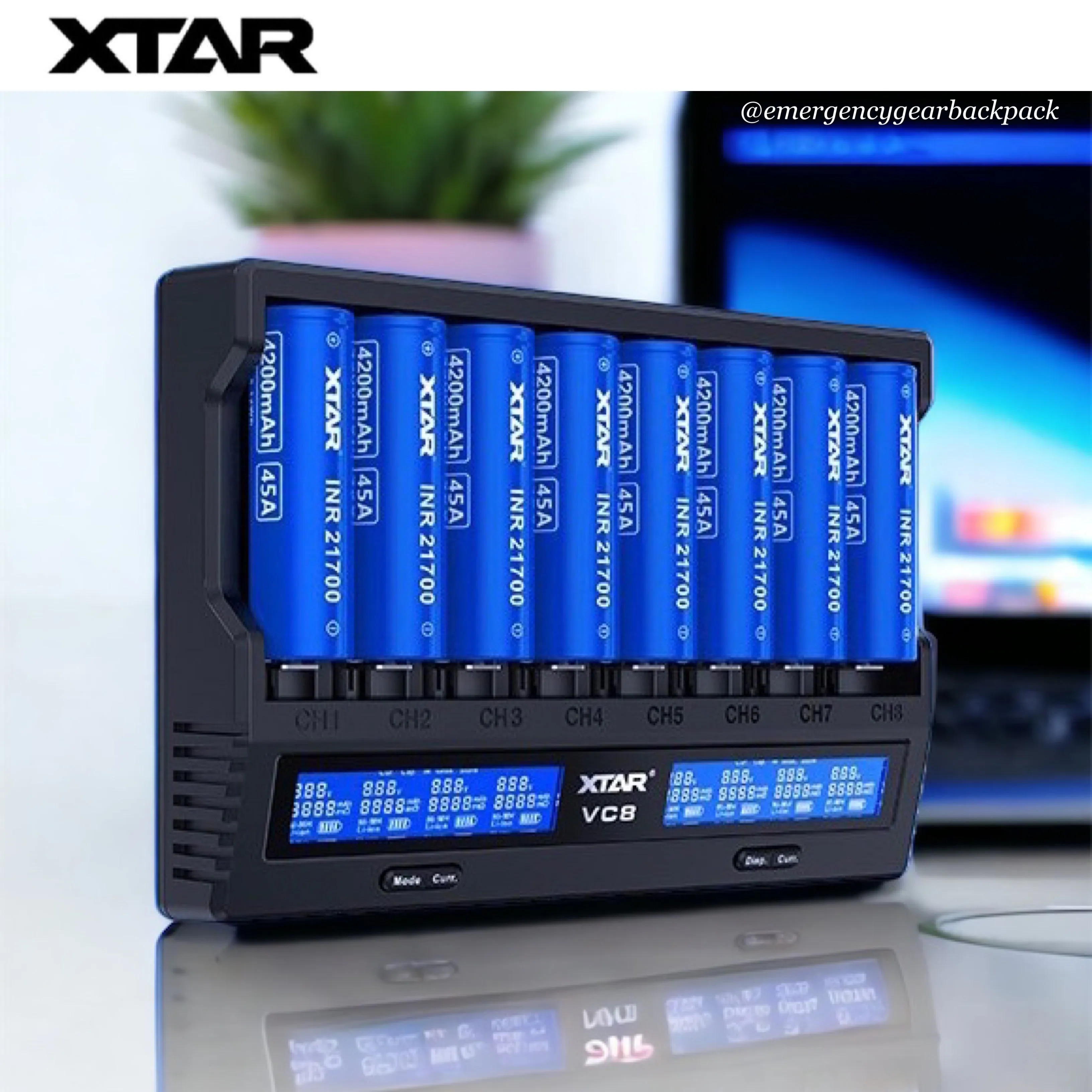 XTAR VC8   18W Wall Adapter QC3.0