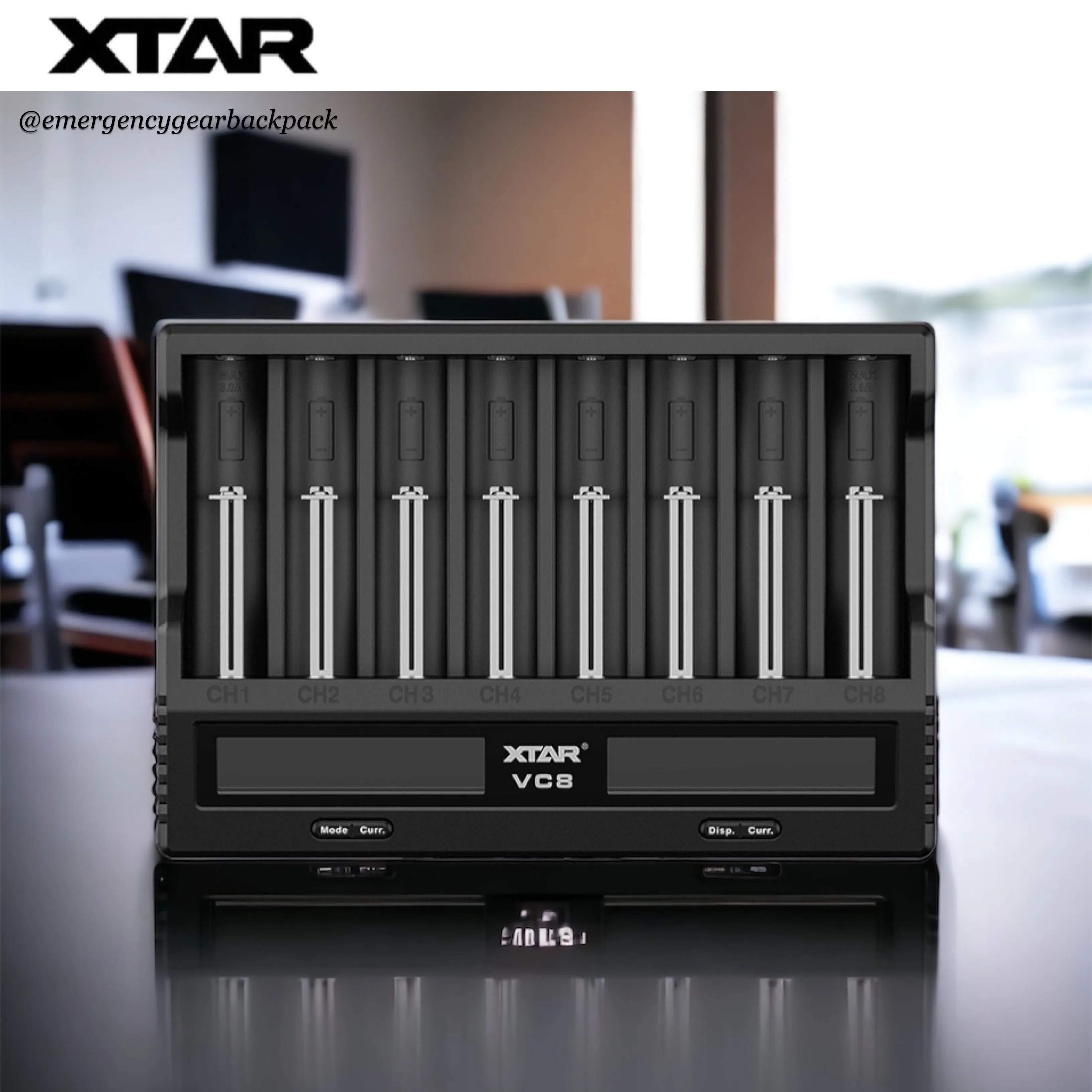 XTAR VC8   18W Wall Adapter QC3.0