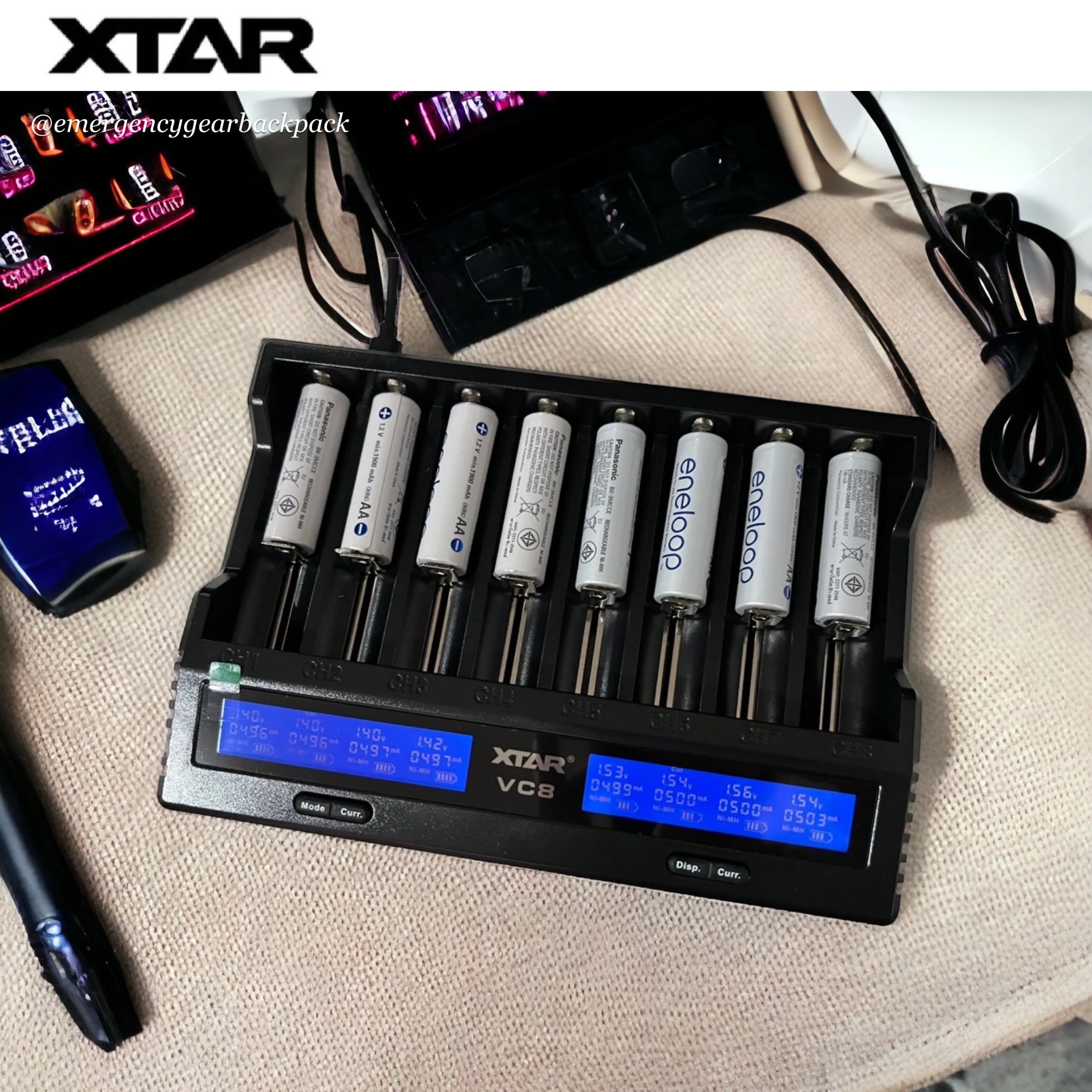 XTAR VC8   18W Wall Adapter QC3.0