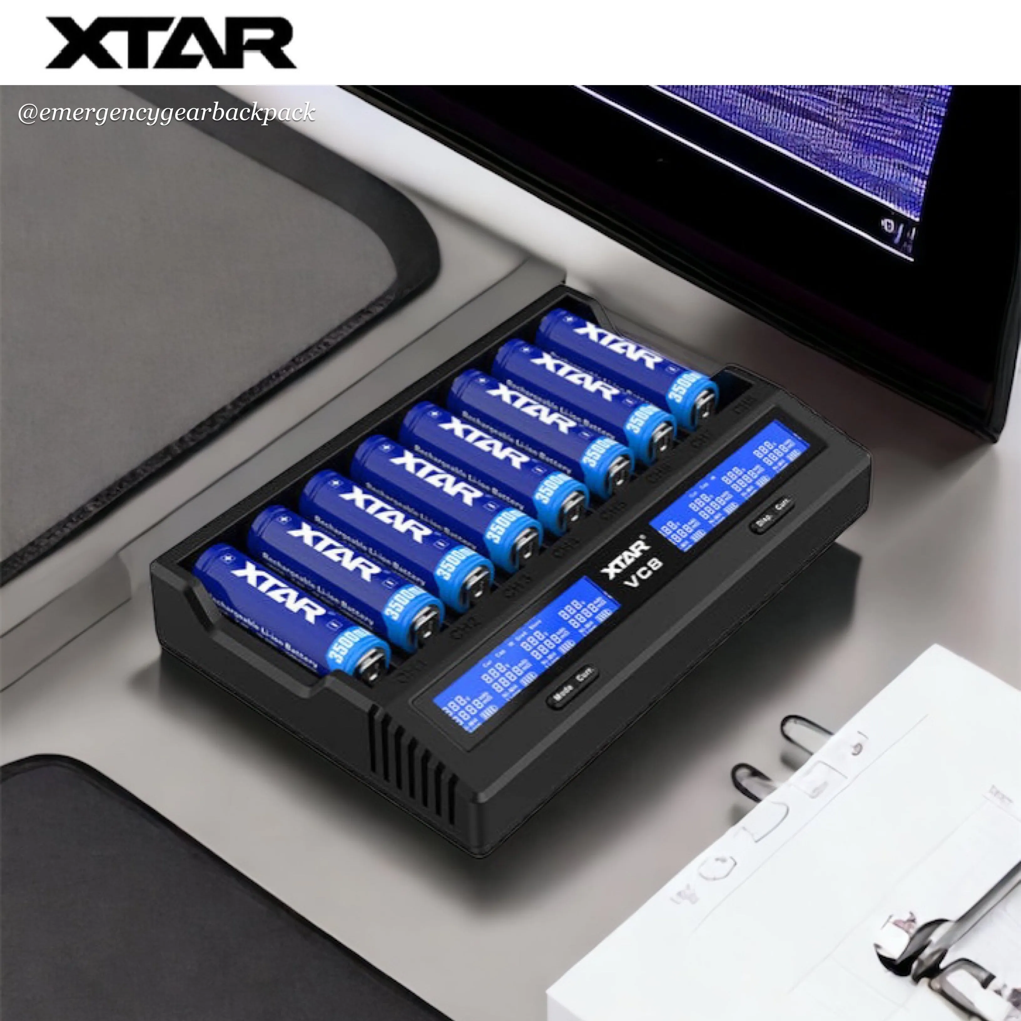 XTAR VC8   18W Wall Adapter QC3.0